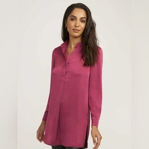 Beautiful laundry by Shelli Segal button up blouse shirt XL